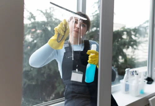 Nettoyage de vitres intérieures et extérieures à Saint-Georges-la-Pouge